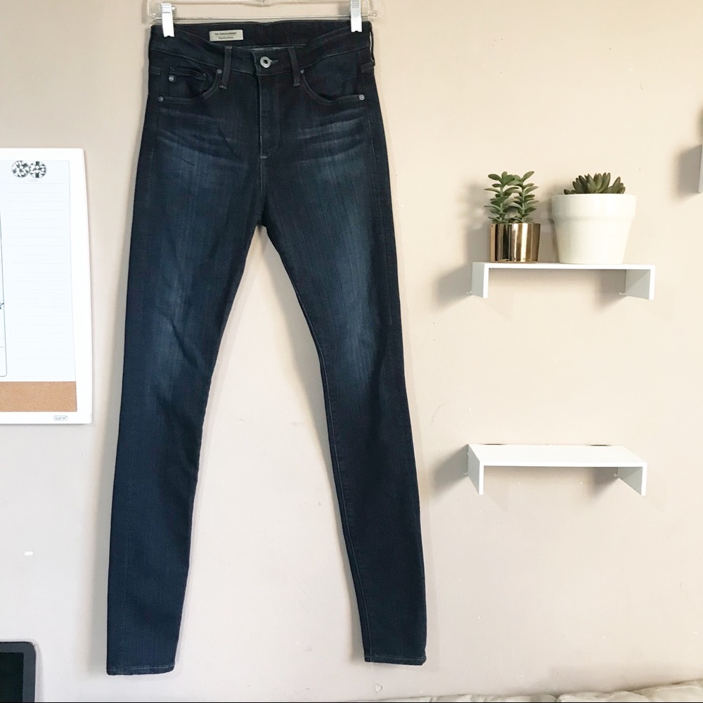 Sold AG The Farrah Skinny High Rise Stretch Jeans - Picture 2 of 5